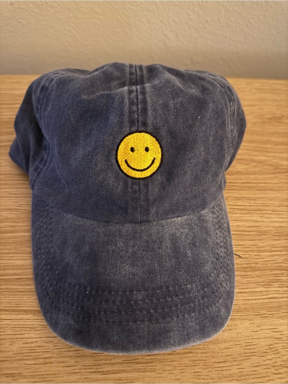 PINK FLOYD Navy Smiley Face Baseball Cap